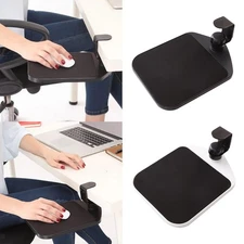 Adjustable  Platform Clamp on Desk, Rotatable 360 Degrees Punch Free Table Mount