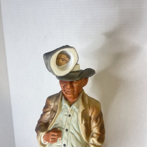 Vintage Lionstone Whiskey Decanter CASUAL INDIAN 1969 Sculptured Porcelain - 第 5/14 張圖片