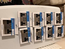 Image of 9 X 2 Gang 13 Amp Switch Socket Stainless Steel