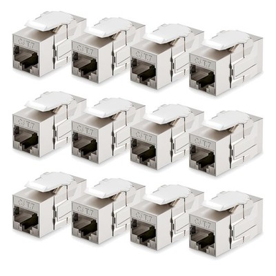 Hochgeschwindigkeits-RJ45-Kupplung Cat7, 10 Gbps, vergoldetes Modul, Netzwerk...