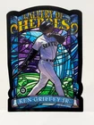 KEN GRIFFEY JR MARINERS 1998 TOPPS GALLERY OF HEROES DIE CUT JUMBO BOX TOPPER