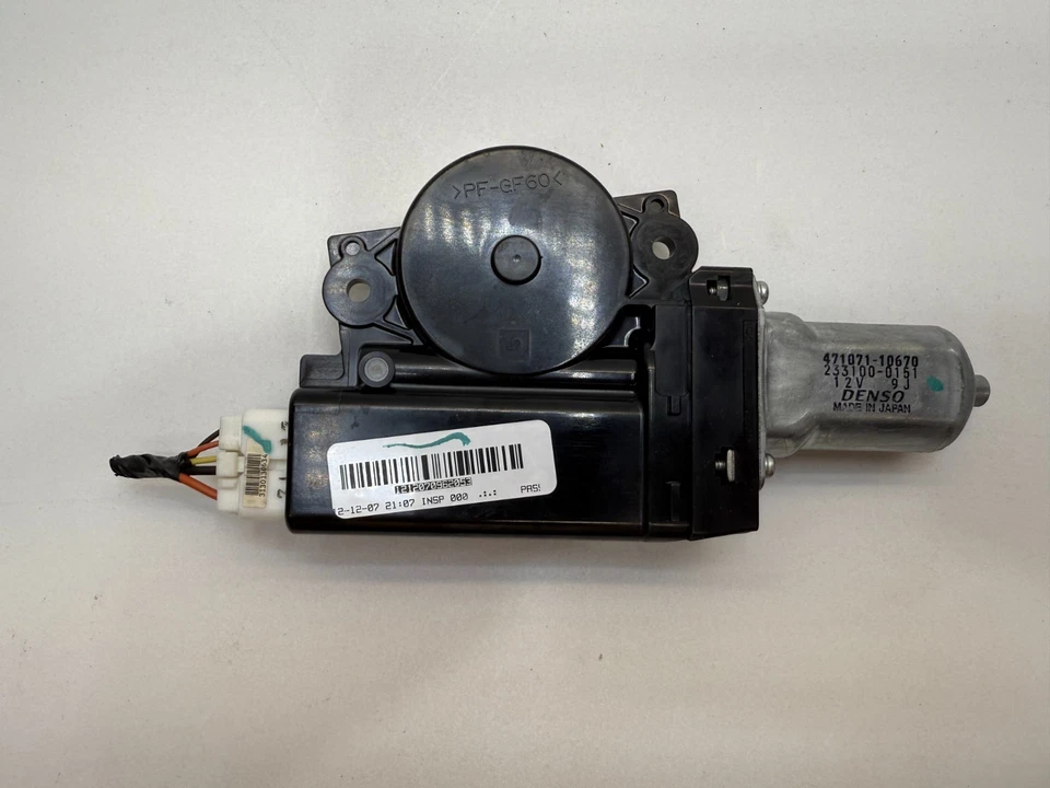 47107110670 | 2006-2010 Hummer H3 H3T Sunroof Moon Roof Electric Power Motor OEM - Image 3 of 4