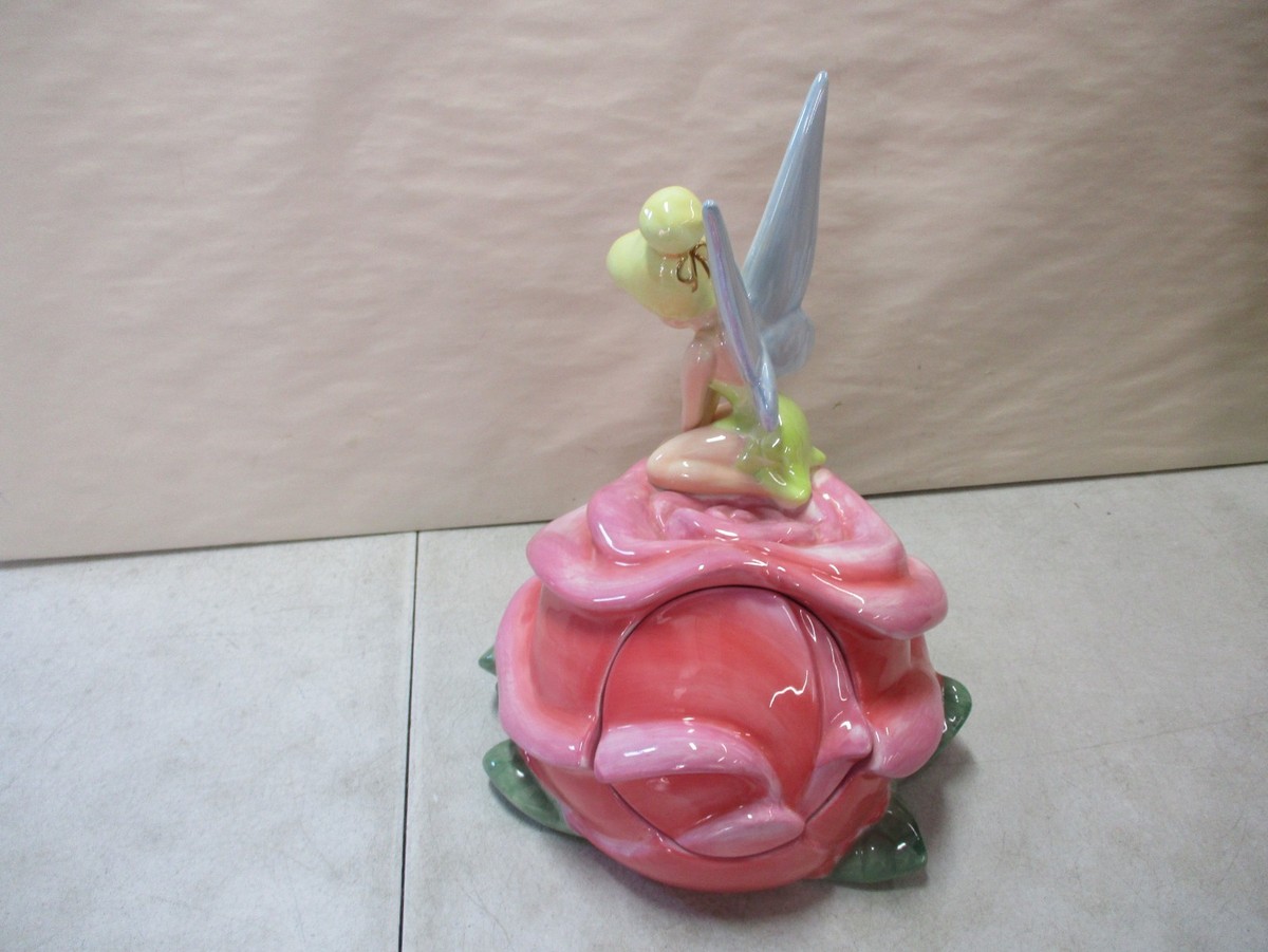 Walt Disney Tinkerbell Ceramic Cookie Jar | eBay