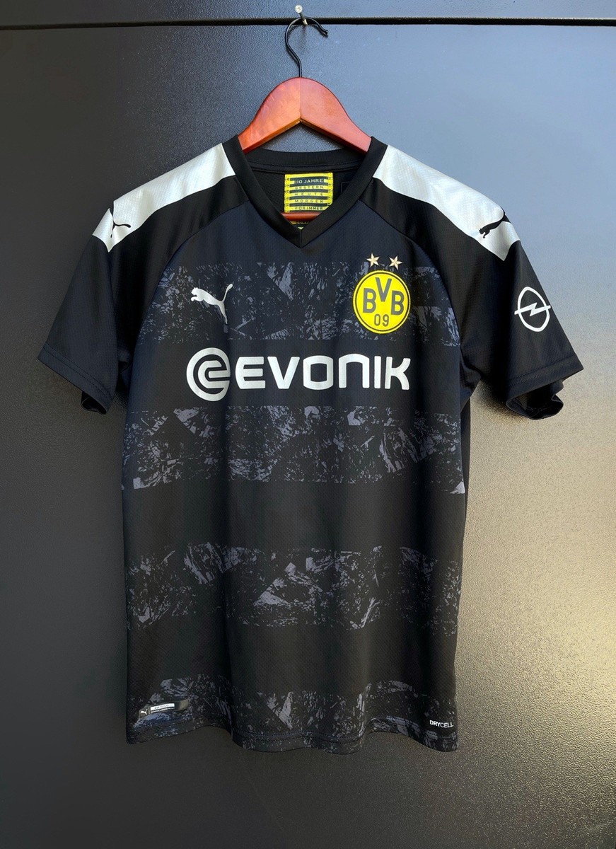 Buy Borussia Dortmund Puma 2021-22 BVB Black Away Jersey Men's