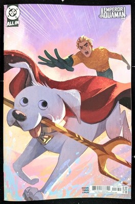 Emperor Aquaman #16 Crystal Kung April Drool's Day Card Stock Variant NM