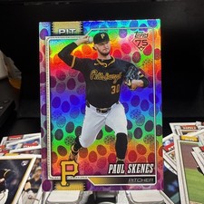 Topps 2026 Series One Paul Skenes Pittsburgh Pirates Purple Egg 