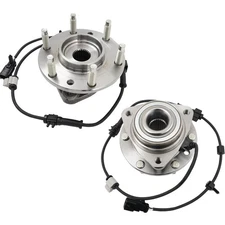 For Chevrolet SSR 2003-2005 2006 Set of Front Wheel Hub Bearing ASSY W/ ABS