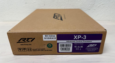 (NEW) RTI XP-3 Advanced Control Processor - 10-210443-15