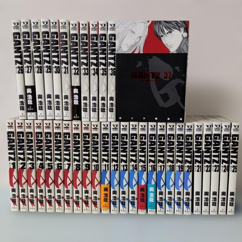 GANTZ Vol.1-37 Complete Set Manga Comics Hiroya Oku Japanese Language