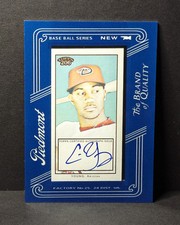 2009 Topps 206 T206 CHRIS YOUNG Piedmont Framed Mini Autograph FMA-18 Auto 