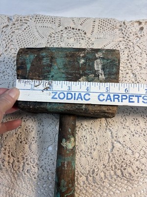 Vintage Wooden Mallet Hammer