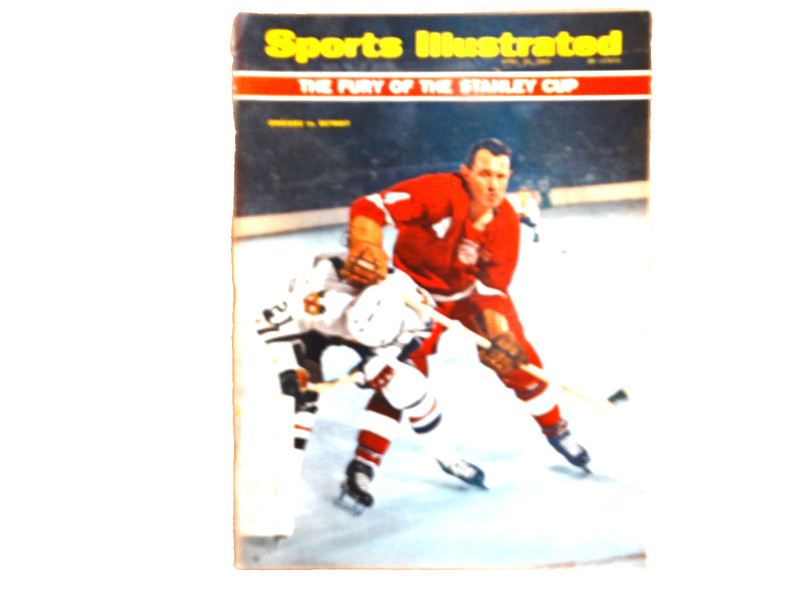 Sports Illustrated – April 25, 1966 – Chicago Black Hawks vs. Detroit Red Wings