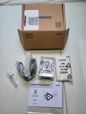 Lumens LC-RC01U Remote Control Panel New Open Box