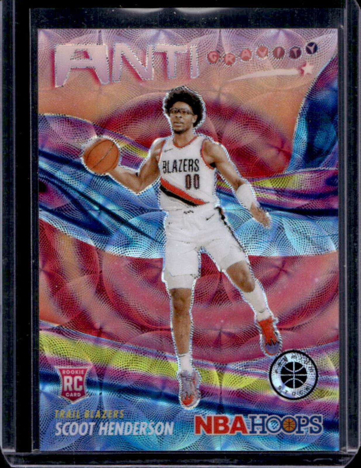 2023-24 Hoops Premium Stock Scoot Henderson Anti Gravity RC Red Prizm #/88