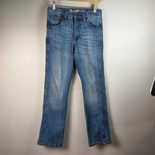 Wrangler Relaxed Boot Jeans Kids 14 Slim Blue Retro Western Denim