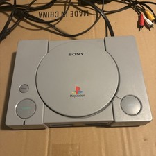 Sony PlayStation 1 Video Game Console - Gray tested/works 