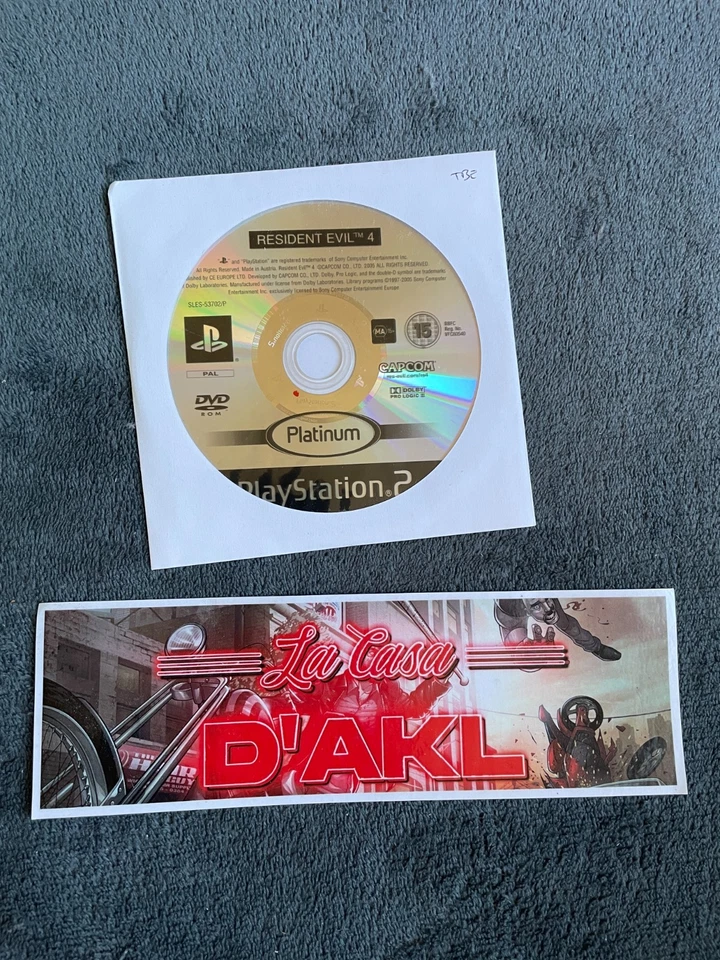 Resident Evil 4 CD SEUL sur Playstation 2 PS2 FR TBE - Photo 1/1