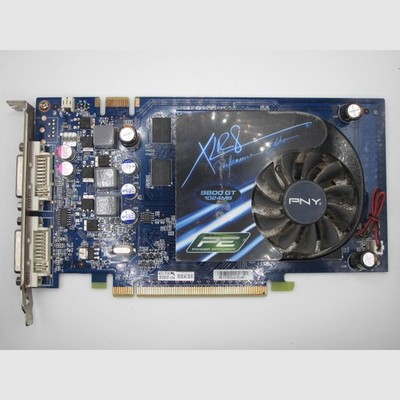 PNY GeForce 9800 GT 1GB DDR3 PCI Express 2.0 x16 SLI Support Graphics Card (VCG9