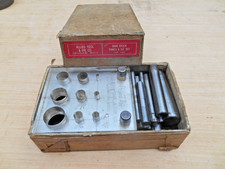 Allied Tool & Die Co. A-100 , 9 Piece Hand Punch Die Set Steel 1/8-1/2"