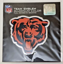 Chicago Bears NFL Auto Emblem Aluminum Color Team ProMark