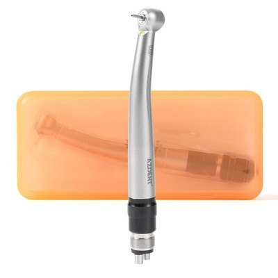 AZDENT Dental LED E-generator High Speed Handpiece with Quick Coupler 4Holes