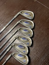 Ping G5 Left Handed Irons 4-pw Missing 5 Iron Orange Dot Regular Flex Shaft