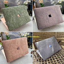 Carved Flower PU Leather Case For Macbook Neo...