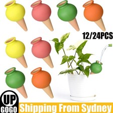 12/24PCS Plant Watering Globes Self Watering Spikes Garden Drip Irrigation Pots