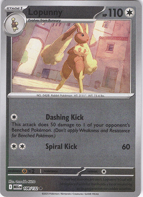 Lopunny Common ME01: Mega Evolution 108/132 NM