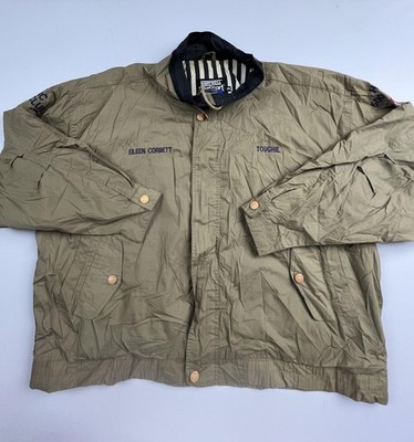 Vintage Hartwell Jacket Mens 2XL Green Windbreaker HRC Retriever