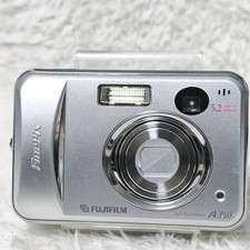 FUJIFILM FinePix A350 Silver Compact Digital Camera Tested Excellent Condition