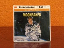 1979 JAMES BOND MOONRAKER ROGER MOORE VIEW-MASTER SCI-FI SPACE MOVIE PACK