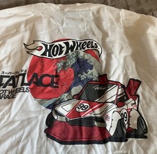 Hot Wheels Fatlace Garage Illest White Racing Mens Small Shirt Made In Usa