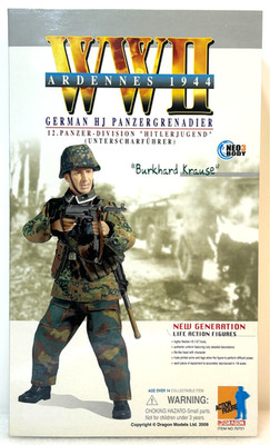 Dragon 1/6 WWII German HJ Panzergrenadier Ardennes 1944 Burkhard Krause MIB