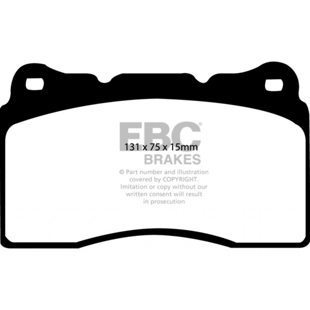 EBC For Aston Martin DB11 2017 2018 2019 Front Brake Pads 3.2 ManualBrembo