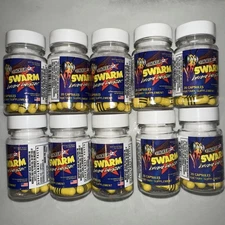 SWARM Extreme Energizer Weight Loss 20 ct Lot of 10 X= ( 200 Capsules)