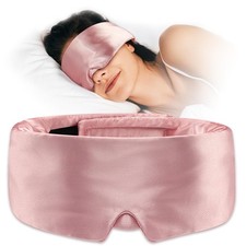 Soft Sleep Mask, Blackout Eye Mask for Side Sleepers, Comfortable Sleep Mask ...