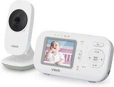 VTech Video Baby Monitor, 2.4  Baby Monitor with Camera Infrared Night Vision
