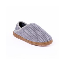 Women's Minnetonka Packaway Fabric Slipper Collabsible Heel Grey