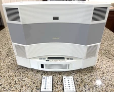 Bose Acoustic Wave CD-3000 Music System and 5 Multi-Disc Changer w/ 2 Remotes