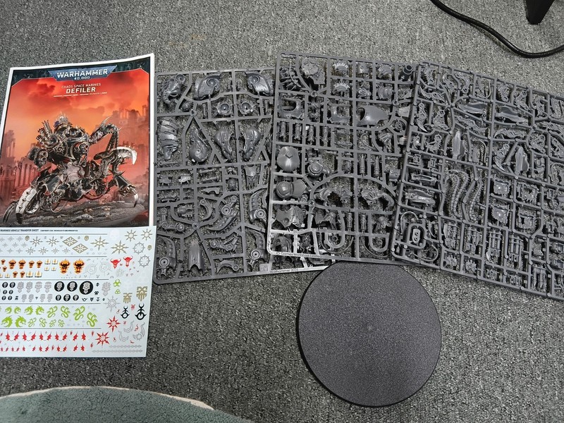 Chaos Defiler, warhammer, 40K, New On Sprue