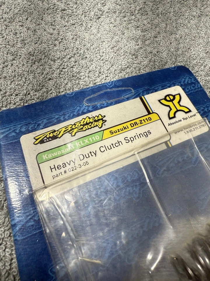 Kit de resorte de embrague KLX 110 / DRZ 110 raro Two Brothers Racing HD NUEVO EN STOCK perno de resortes Foto 2 de 4