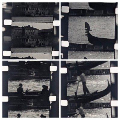 1930 Venice Gondola Egypt Pyramids Sphinx Cruise 16mm Home Movie