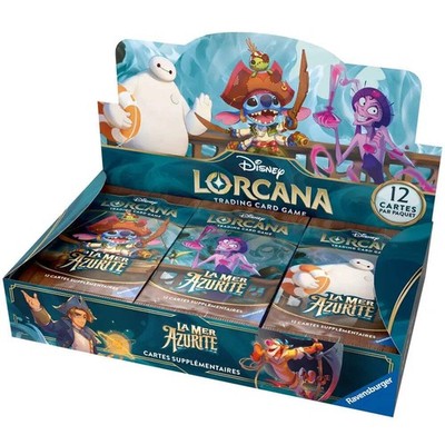 Disney Lorcana JCC: Das Azuritische Meer - Booster Display (24 Booster) - DE