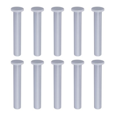 Trdzi 178-G5 Pool Safety Fence Sleeve and Cap for Live Saver Fence, Gray 