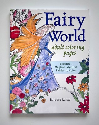Fairy World Coloring Book   Barbara Lanza   50 Ausmalseiten (Neu)