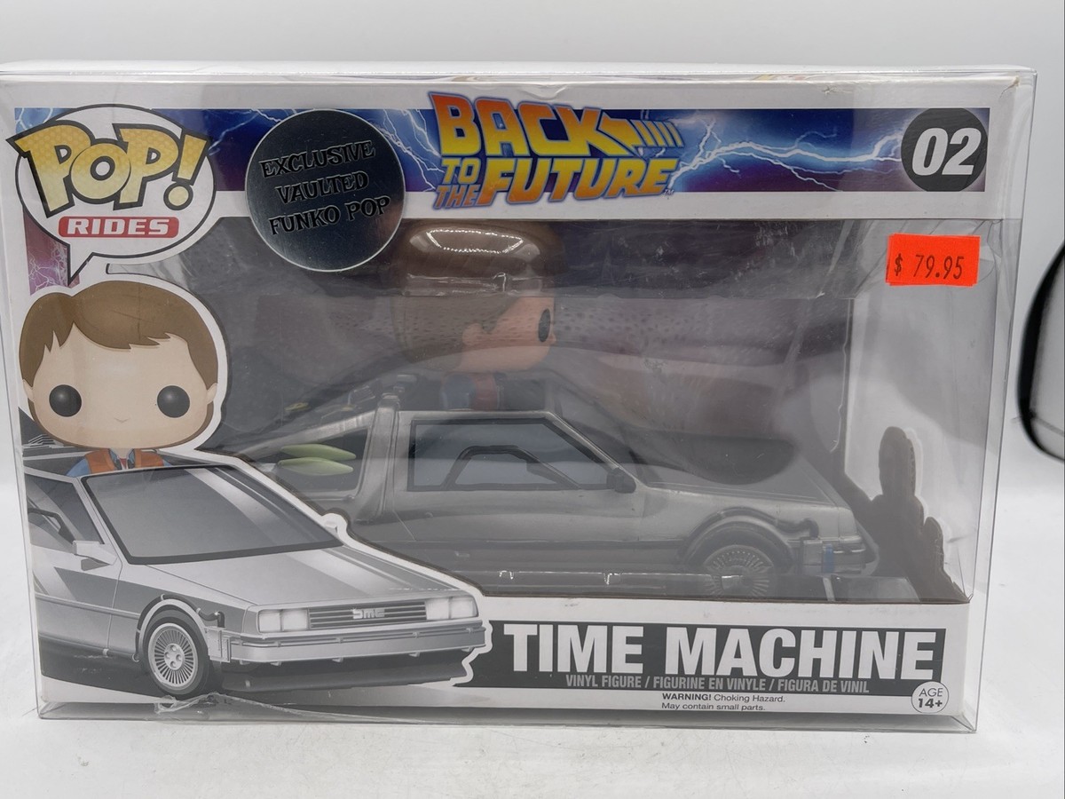 ファンコ POP バックトゥザフューチャー 02 タイムマシーン（デロリアン） Time Machine - Walmart.com