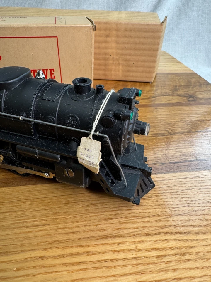 Locomotora de vapor diecast Marx calibre O 333 4-6-2 con caja como nueva Foto 3 de 4