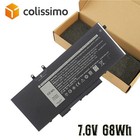 7.6V 68Wh 4GVMP H82T6 Batterie pour Dell Latitude 5400 5500 Precision 3540 3550