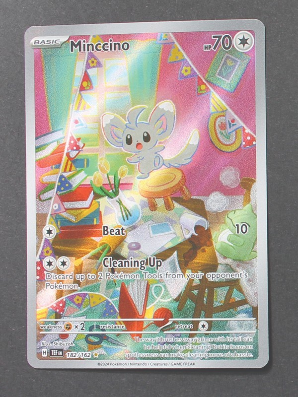 Minccino 182/162 - Temporal Forces Pokemon TCG - NM